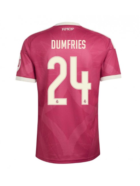 Moški Nogometna dresi replika Real Madrid Denzel Dumfries #24 Tretji 2026-27 Kratek rokav Moški Nogometna dresi replika Real Madrid Denzel Dumfries #24 Tretji 2026-27 Kratek rokav